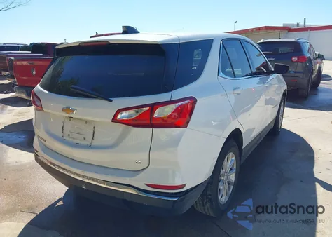 2020 Chevrolet Equinox Fwd Lt 1.5L Turbo из США, поврежденный, VIN 3GNAXKEV1LS509373